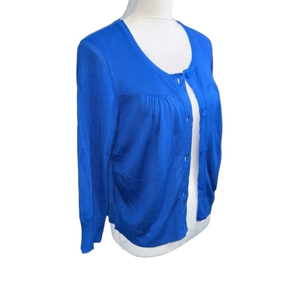 Lucky Brand (EUC) Cropped Cardigan, Size Large - Picture 8 of 11